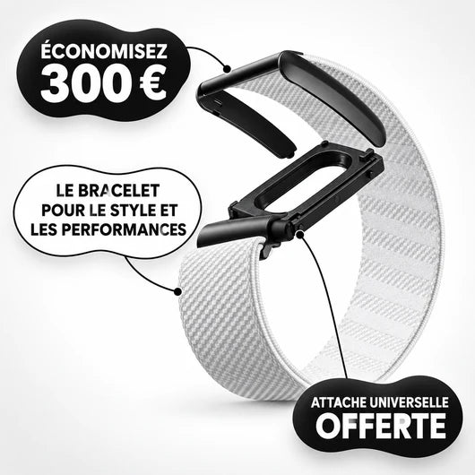 Bracelet WhoopPro — Being Late Black