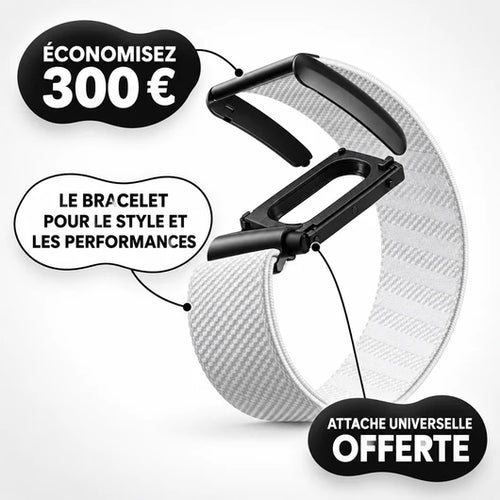 Bracelet WhoopPro — Being Late Black